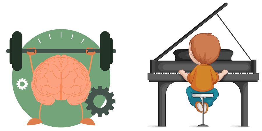 Chơi đàn piano giúp ích rất nhiều cho não bộ từ trẻ nhỏ đến người già.